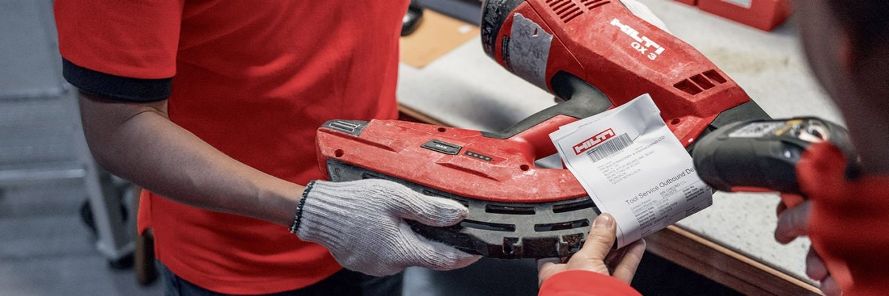 TENERE TRACCIA DELLA RIPARAZIONE DEL TUO ATTREZZO