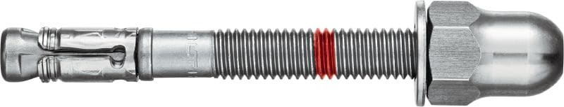 Tassello a battere in acciaio inox HST4-R DN Il nostro tassello a espansione cuneiforme più performante per sopportare elevati carichi statici/sismici in calcestruzzo fessurato (acciaio inox, dado a cupola)