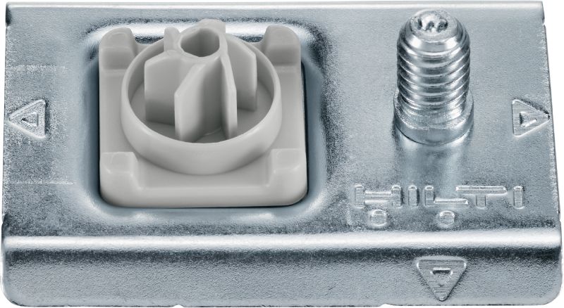 X-TH Rohrschellenhalterung Metall-Rohrschellenhalterung mit vorinstalliertem Gewindebolzen für leichte elektrische/mechanische Befestigungen an der Decke und zur Verwendung mit Kollationennägeln