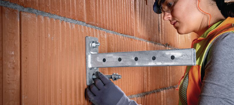 Ankerstange HAS A4 (Meterware) Ankerstange für den Einbau mit Hybrid-/Epoxid-Injektionsmörtel in Beton und Mauerwerk Anwendungen 1